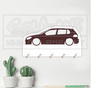 Chaveiro em MDF - VW Golf Mk6 - Img 1