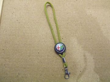 Fita Porta Chaves (lanyard) Ajustável para Alfa Romeo - Img 5