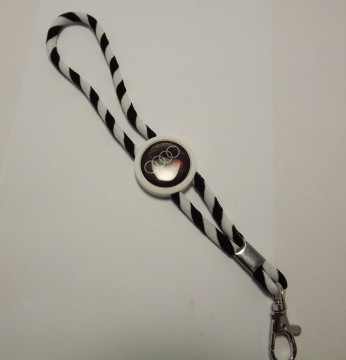 Fita Porta Chaves (lanyard) Ajustável para Audi - Img 4