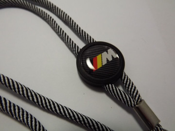 Fita Porta Chaves (lanyard) de Pescoço Ajustável para BMW ///M - Img 1
