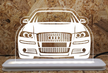 Moldura / Candeeiro com luz de presença - Audi A3 8P - Img 1