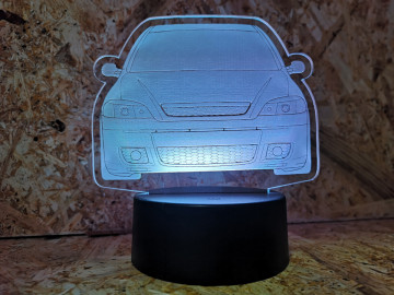 Moldura / Candeeiro com luz de presença - Opel Astra G - Img 5