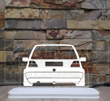 Moldura / Candeeiro com luz de presença - VW Golf Mk2 - Img 1