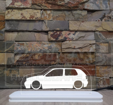 Moldura / Candeeiro com luz de presença - VW Golf Mk3 - Img 1