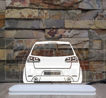 Moldura / Candeeiro com luz de presença - VW Golf Mk6 - Img 1