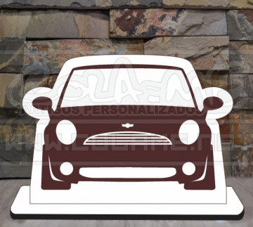 Moldura em MDF - Mini Cooper (frente) - Img 1
