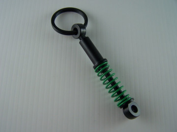 Porta Chaves - Amortecedor Preto/Verde - Img 1