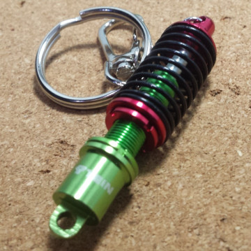 Porta Chaves - Coilover Verde/Preto/Vermelho - Img 2