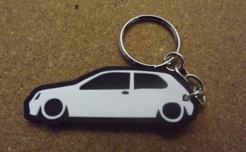 Porta Chaves com silhueta de Renault Clio 1 / MKI - Img 3