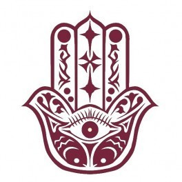 Autocolante - Evil Eye Hand - Img 1