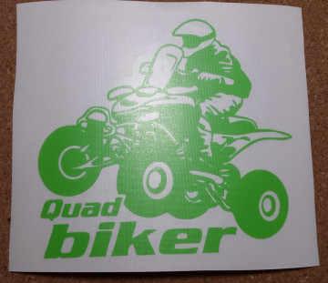 Autocolante - Quard Biker. - Img 1