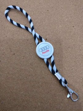 Fita Porta Chaves (lanyard) Ajustável para Audi - Img 2