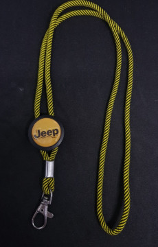 Fita Porta Chaves (lanyard) de Pescoço Ajustável para Jeep - Img 1