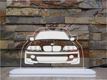 Moldura / Candeeiro com luz de presença - Bmw E46 - Img 1