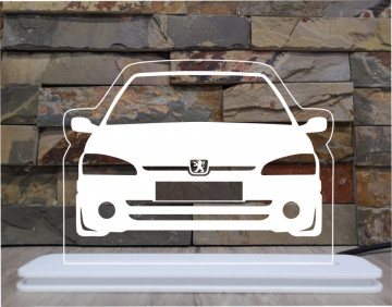 Moldura / Candeeiro com luz de presença - Peugeot 106 mk2 - Img 1