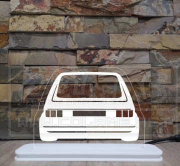 Moldura / Candeeiro com luz de presença - VW Golf MK1 - Traseira - Img 1