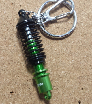 Porta Chaves - Coilover Verde/Preto - Img 1