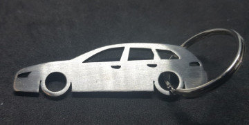 Porta Chaves em inox com silhueta com Alfa Romeo 159 sw - Img 1