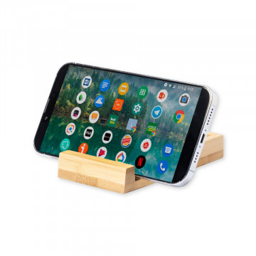 Porta-notas com suporte de Smartphone - Bambu - Img 3