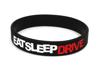 Pulseira-  EAT SLEEP DRIVE Preto - Img 3