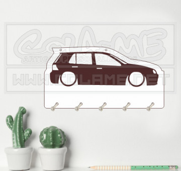 Chaveiro em MDF - VW Golf Mk4 - 5 Portas - Img 1