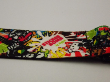 Fita Porta Chaves com Sticker Bomb Padrão 8 - Img 2