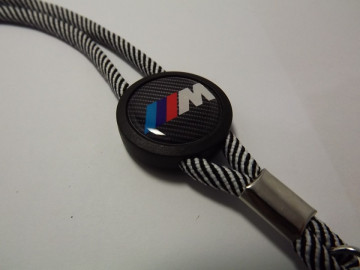 Fita Porta Chaves (lanyard) de Pescoço Ajustável para BMW - Img 1