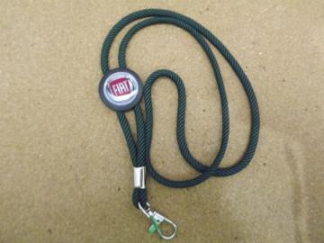 Fita Porta Chaves (lanyard) de Pescoço Ajustável para Fiat - Img 1