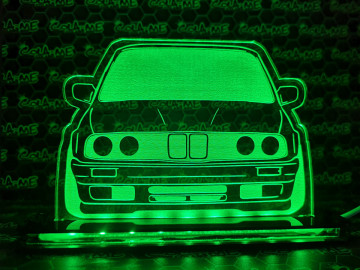 Moldura / Candeeiro com luz de presença - BMW E30 - Img 5