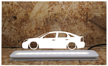 Moldura / Candeeiro com luz de presença - Opel Vectra C - Img 1