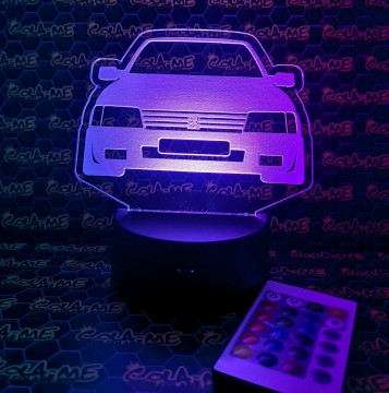 Moldura / Candeeiro com luz de presença - Peugeot 205 - Img 3