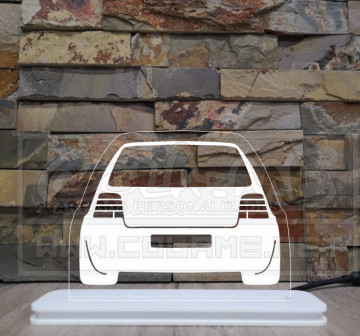 Moldura / Candeeiro com luz de presença - VW Golf Mk4 - Traseira - Img 1