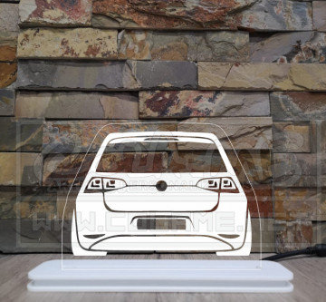 Moldura / Candeeiro com luz de presença - VW Golf Mk7 - Img 1