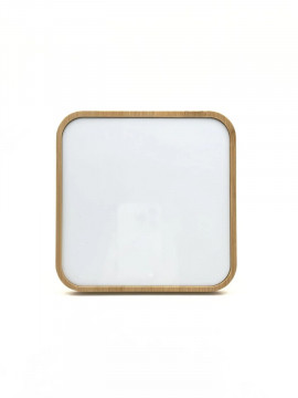 Moldura em Bambu com zona de foto - Sublimação - Quadrado - 15x15 - Img 2
