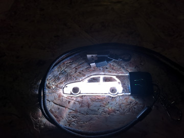 Porta Chaves com luz Multicor com Seat Ibiza 6k - Img 3