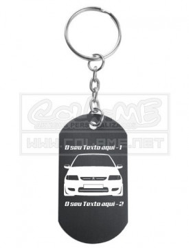 Porta Chaves em alumínio - Citroen Saxo - Fase 1 - Img 1