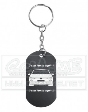 Porta Chaves em alumínio - VW Golf MK8 - Img 1