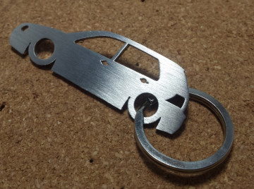 Porta Chaves em inox com silhueta com Volkswagen Golf IV 5P - Img 2