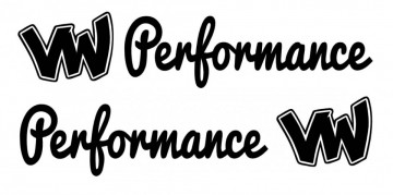 Autocolantes - VW  performance - Img 1