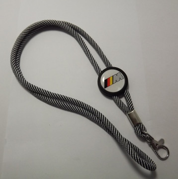 Fita Porta Chaves (lanyard) de Pescoço Ajustável para BMW ///M - Img 4