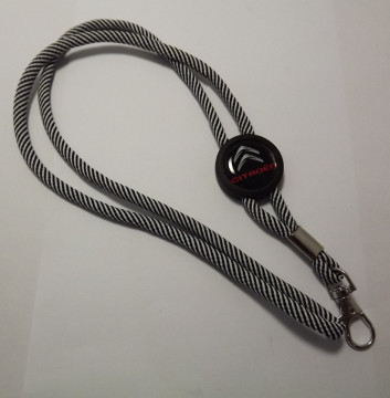 Fita Porta Chaves (lanyard) de Pescoço Ajustável para Citroen - Img 4