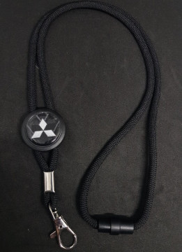 Fita Porta Chaves (lanyard) de Pescoço Ajustável para Mitsubishi - Img 1