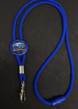 Fita Porta Chaves (lanyard) de Pescoço Ajustável para Subaru - Img 1