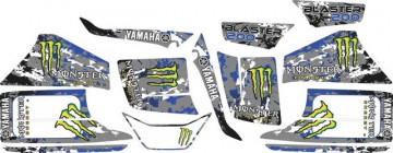 Kit Autocolantes Para  Yamaha Blaster 200 - Img 2