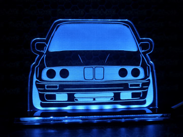 Moldura / Candeeiro com luz de presença - BMW E30 - Img 6