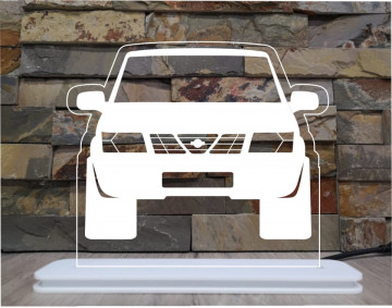 Moldura / Candeeiro com luz de presença - Nissan Patrol 120 - Img 1