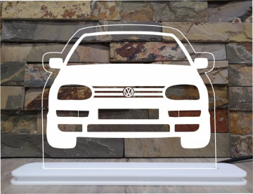 Moldura / Candeeiro com luz de presença - Volkswagen Golf III - Img 1