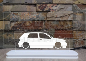Moldura / Candeeiro com luz de presença - VW Mk3 - Img 1