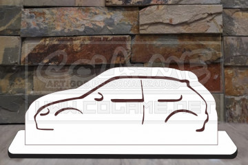 Moldura em MDF - Citroen Saxo - Lateral - Img 1