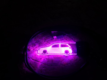 Porta Chaves com luz Multicor com Seat Ibiza 6k - Img 4